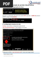 Manual de Configuração Do Servidor Linux Ubuntu Server
