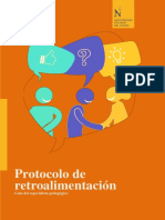 Protocolo de Retroalimentación - Acompañamiento y Desarrollo Docente 2021-2