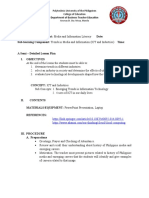 Victore ICT and Industries Semi Detailed Lesson Plan