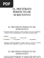 El Pretérito Perfecto de Subjuntivo