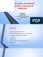 Monoclonal Antibodies: Preparation, Evaluation & Application