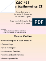 Lecture Note - Counting and Combinatorics1