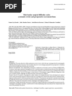 Third Molar Surgical Difficulty Scales: Systematic Review and Preoperative Assessment Form