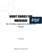 Right Choice For Marriage