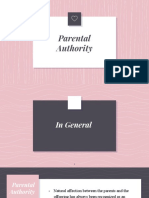 Parental Authority