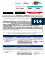 Plano de Aula 4º Bimestre - Biologia - 3º Ano Matutino - 2021