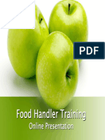 Food Handler Training Presentation