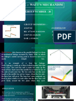 Watt's Mechanism (Term Paper)