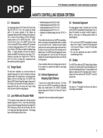 AASHTO Controlling Design Criteria