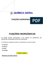 Slide - Funções Inorgânicas