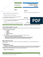 Student Activity Sheet Nur 104 Health Care Ethics Bs Nursing / Third Year Session # 3