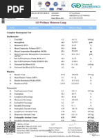 GD Wellness Monsoon Camp: Complete Haemogram Test Erythrocytes