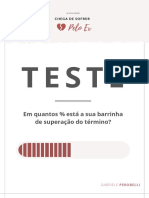 Teste de Superação Do Término