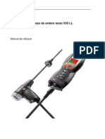 Manual de Instructiuni Testo 330 LL