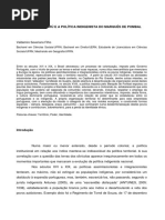 A Missao Do Guajiru e A Politica Indigenista Do Marques de Pombal