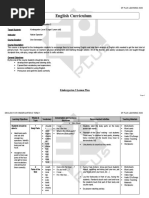 Course Syllabus For K.3 - Term 1