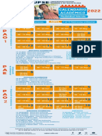 Calendario Académico 2022 - Universidad Estatal Península de Santa Elena UPSE PAO1-PAE-PAO2