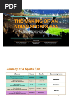 The Making of An Indian Sports Fan: Sports Entertainment & Media Marketing - Group Assignment 1