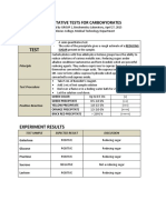 Benedict'S Test: Qualitative Tests For Carbohydrates