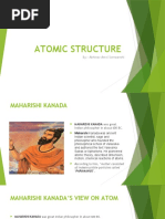 Atomic Structure: By:-Abhinav Amol Somwanshi