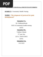 Pain Management CHN