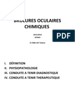 Brulures Oculaires Chimiques