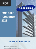 Samsung Employee Handbook