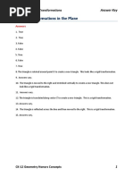 Answer Key - CK-12 Chapter 02 Geometry Honors Concepts (Revised)