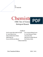 Chemistry: Fifth Class of Science Biological Branch