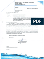 Informe de Ampliación de Plazo