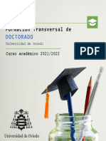 2021 - 2022 - Oferta de Formación Transversal