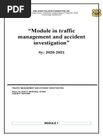 Module in Traffic Managment