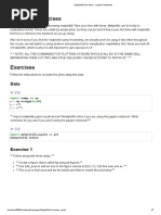 Matplotlib Exercises - Jupyter Notebook