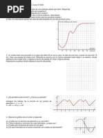 Hoja de Actividades de Funciones. Curso 3º ESO