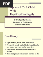 Approach To A Child With Hepatosplenomegaly