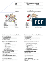 Quiz 9 Sinif Ingilizce 2 Unite Calisma Kagidi 48241