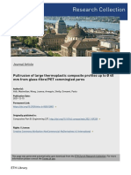 Pultrusion of Large Thermoplastic Composite Profiles Up To Ø 40