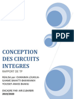 Conception Des Circuits Integres