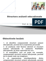 Structura Actiunii Educationale