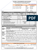 Ultima Condominium Association: Electricity Bill