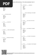 53 Tenses Passives Elementary Pre Intermediate Test 3