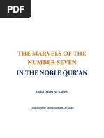 The Marvels of The Number Seven in The Noble Qur'an