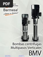 Bombas Multietapas Verticales Barnes Serie BMV