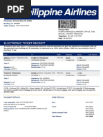 Electronic Ticket Receipt 07JAN For NIORO FURISCAL (23329)