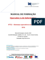 Manual de Fromação 0752