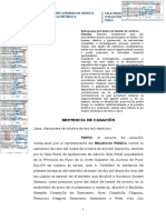 Sentencia de Casación #1723 - 2018