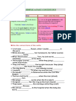 Past Simple VS Past Continuous