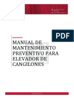 Manual de Mantenimiento Preventivo para Elevador de Cangilones-1