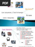 Les Loisirs Powerpoint