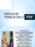 Papeles de Trabajo